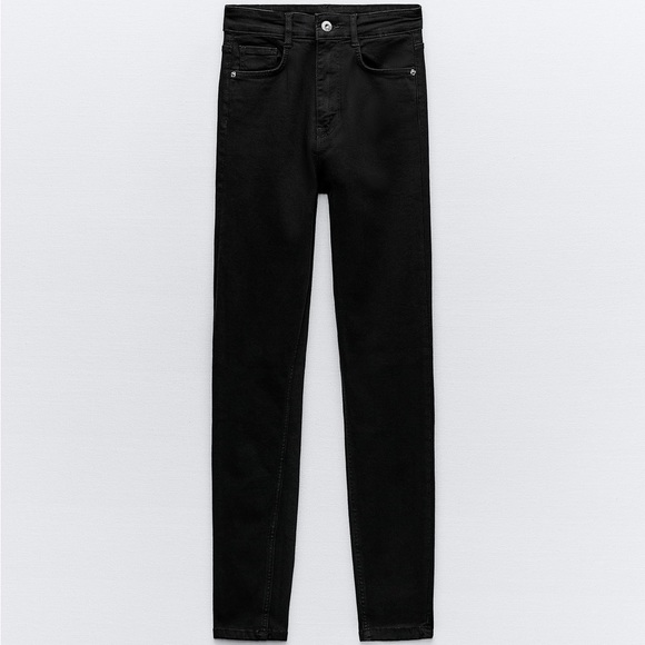 Zara | sculpted high rise TRF skinny jeans - Picture 1 of 3